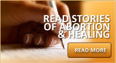 Read Stories of Abortion Healing